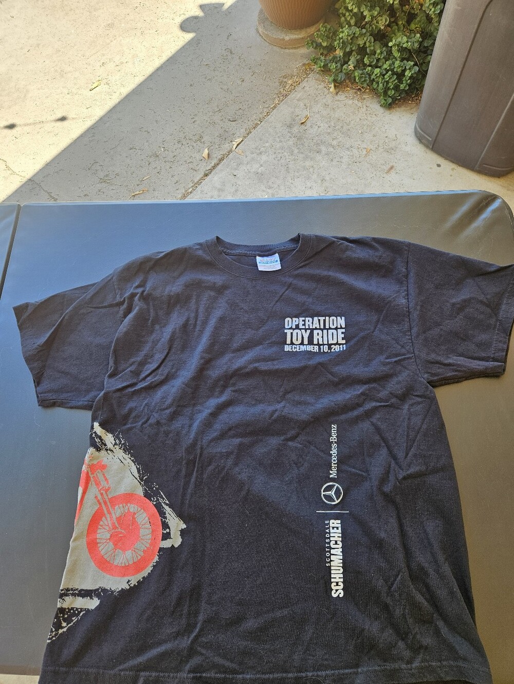 Operation Toy Ride Y2K Mercedes-Benz Dirt Bike Hanes Tee